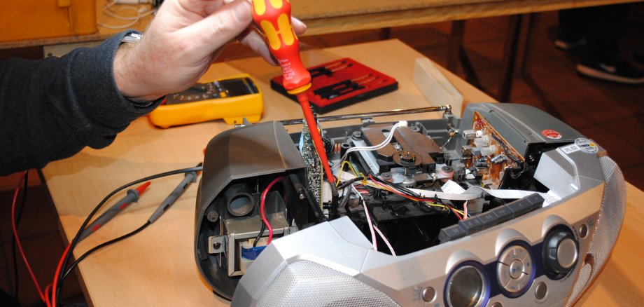 Reparatur eines CD-Players