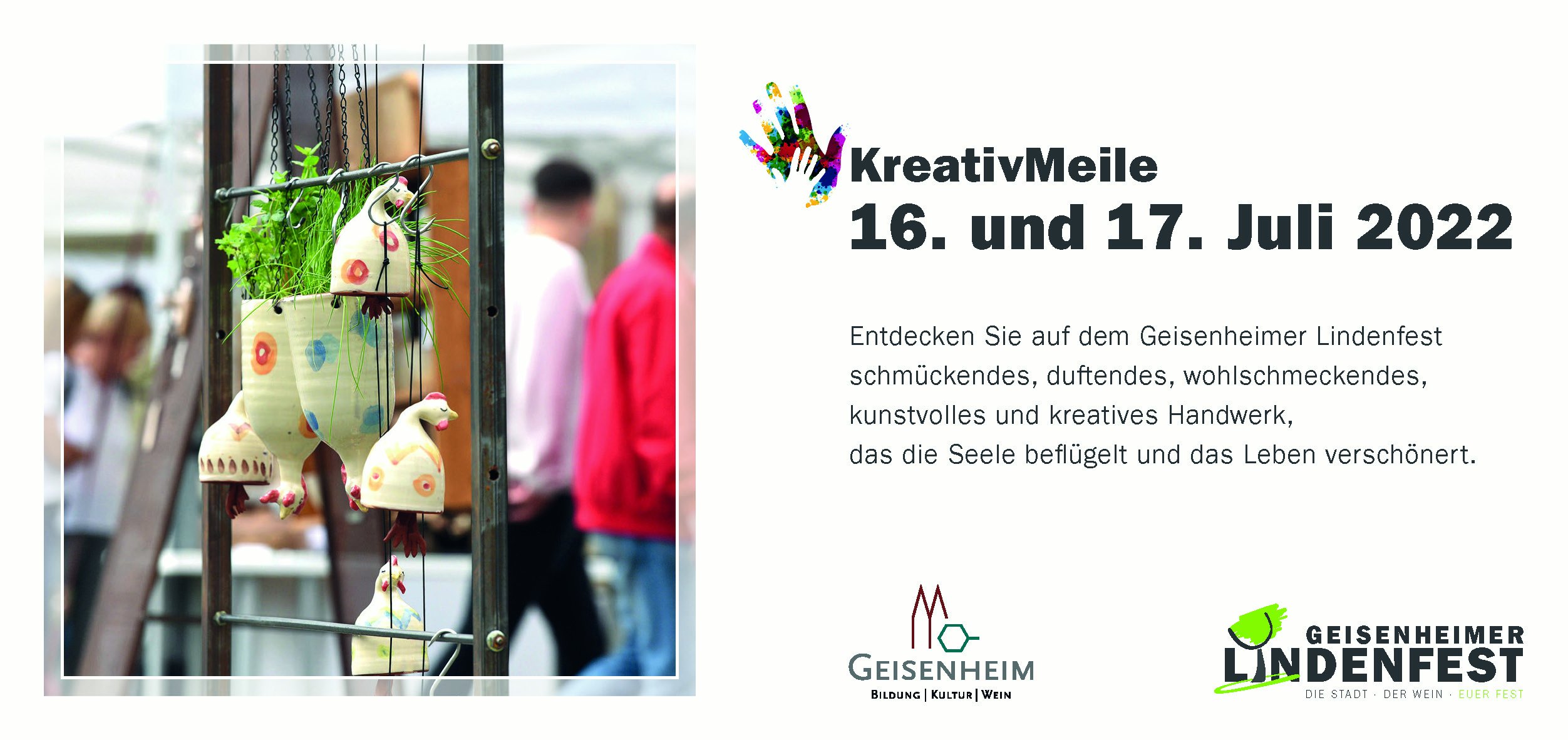 Geisenheimer Lindenfest Kreativ Meile Geisenheim